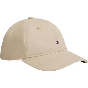 Tommy Hilfiger Womens Tommy Hilfiger Hats for Women | Cotton Logo Adjustable Baseball Cap(Sandalwood)