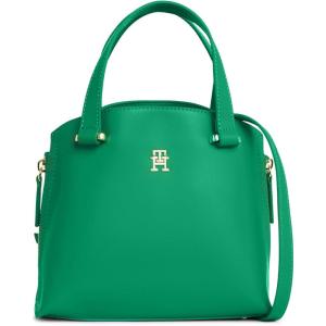 Tommy Hilfiger womens Modern Tote Bag With Zipper(Ornamental Green)