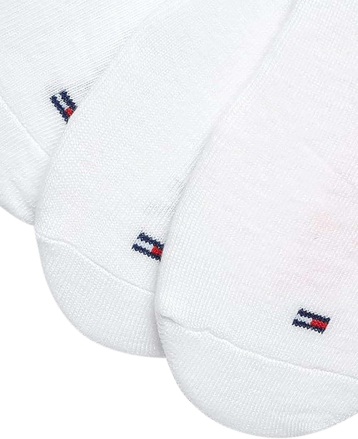 imageTommy Hilfiger Womens Liner Socks 12 Pack Cotton Blend Lightweight Performance No Show Shoe Sock Liners for WomenWhite