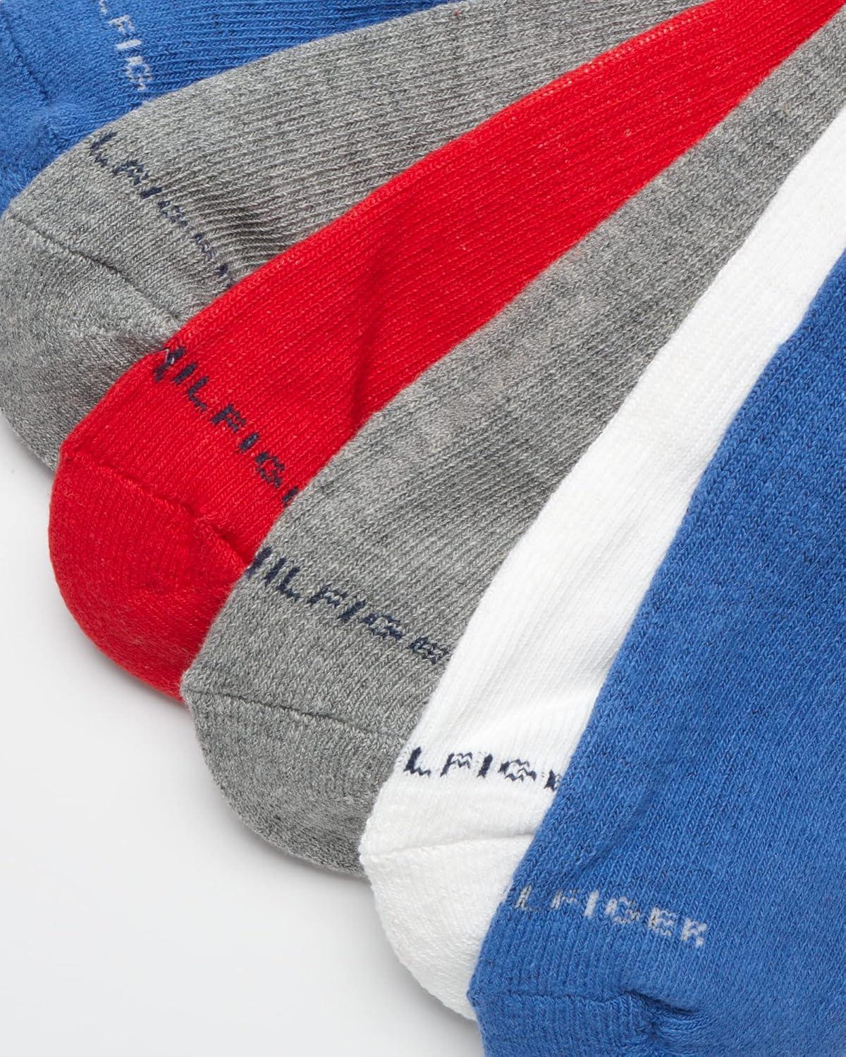 imageTommy Hilfiger Mens Socks Cushion Quarter Cut Ankle Socks 12 PackAssorted