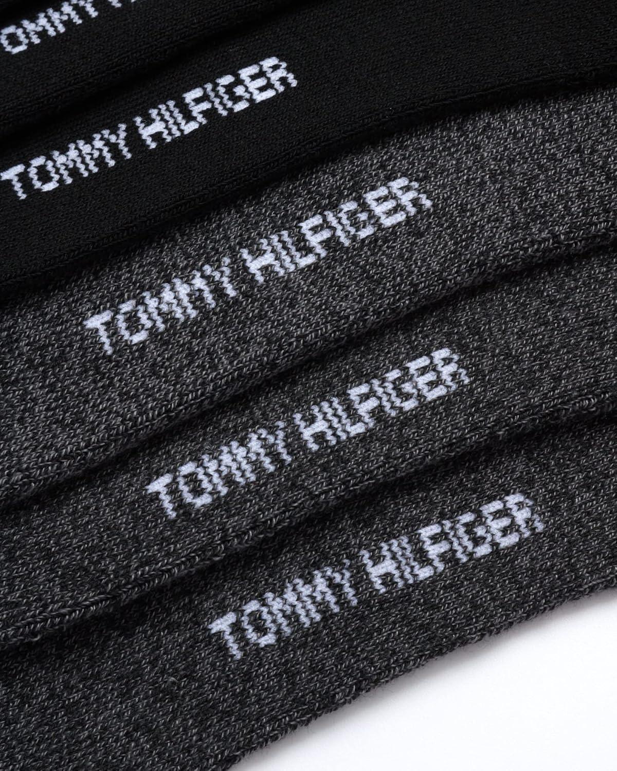 imageTommy Hilfiger Mens Socks Cushion Quarter Cut Ankle Socks 12 PackAssorted Black