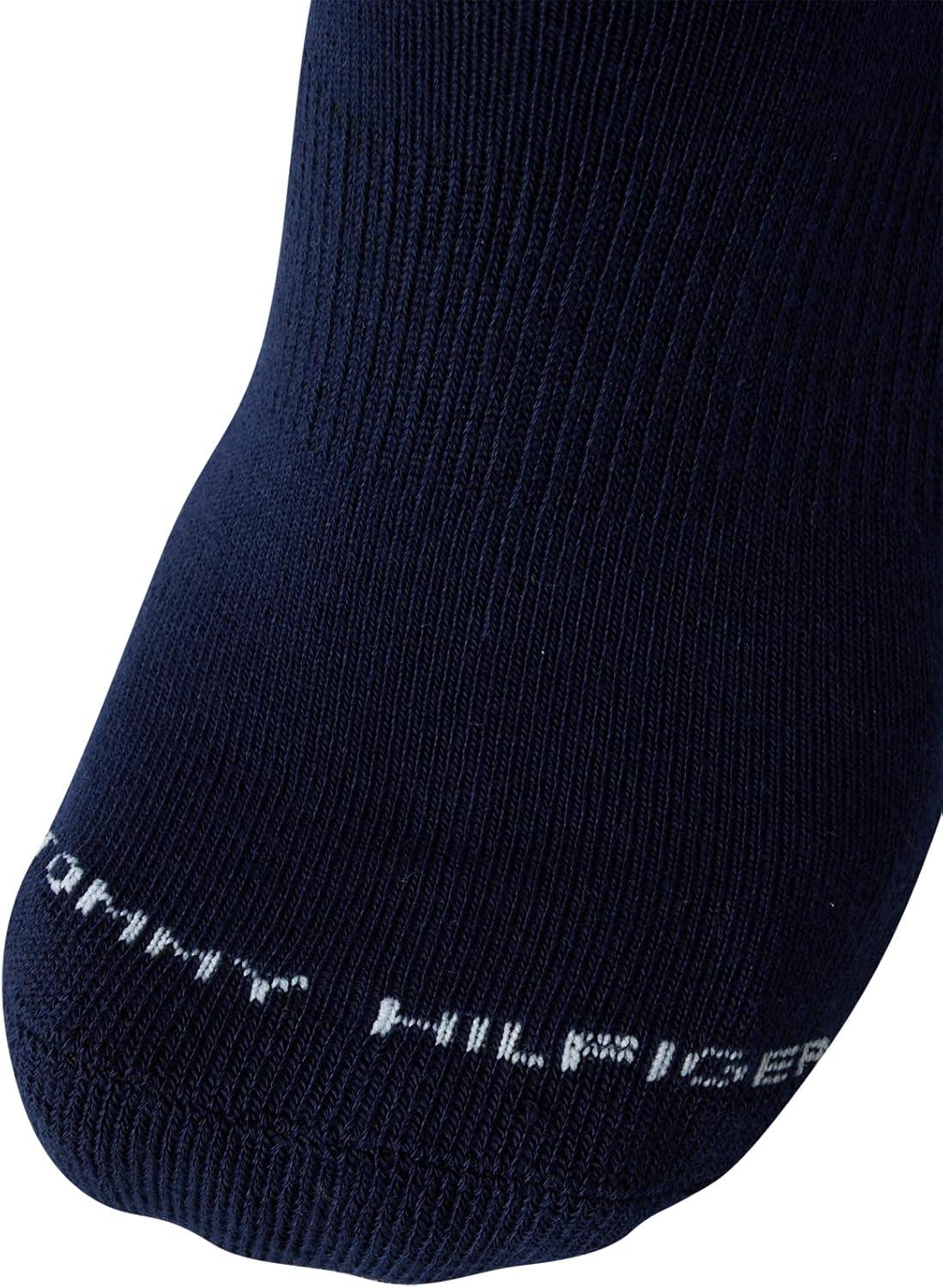 imageTommy Hilfiger Mens Socks Cushion Quarter Cut Ankle Socks 12 PackNavy Multi