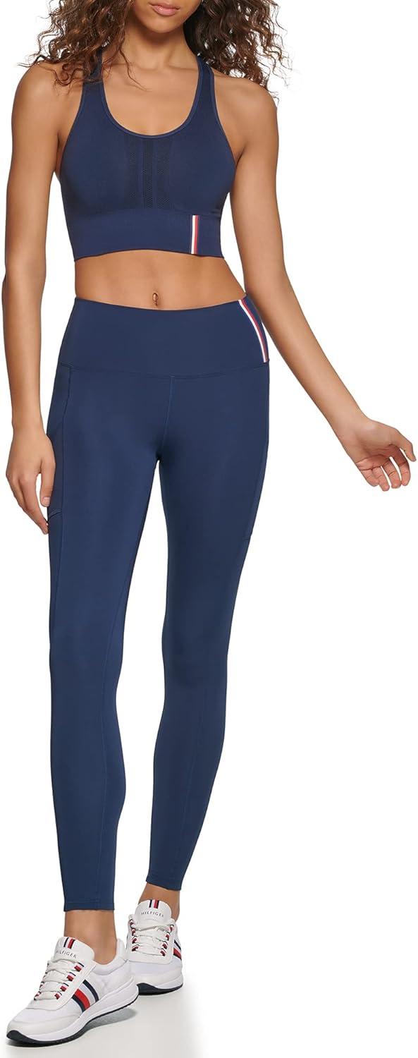 imageTommy Hilfiger Womens Racerback Performance Sports BraNavy