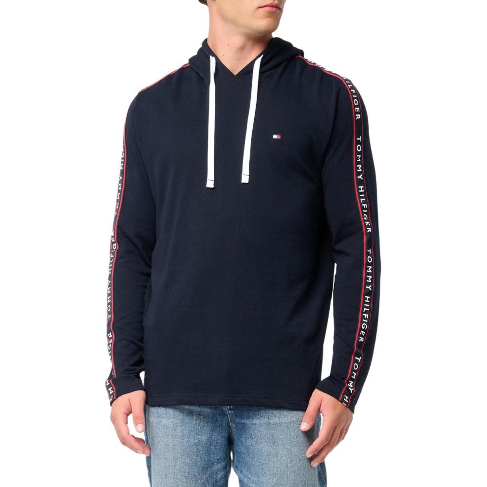 imageTommy Hilfiger Mens Modern Essentials HoodieBlue