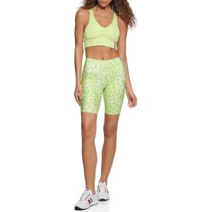 Tommy Hilfiger Womens Racerback Performance Sports Bra(Sharp Green)