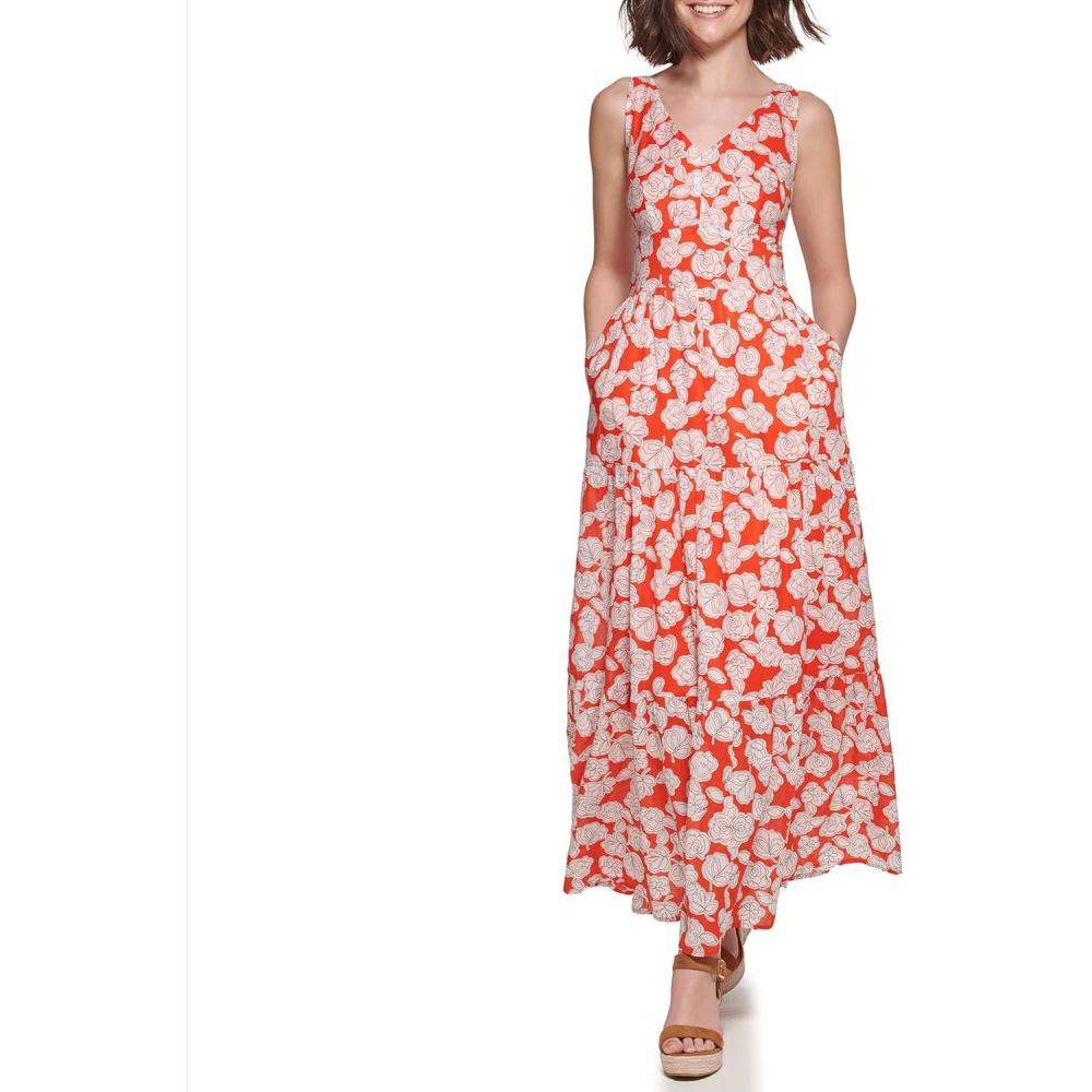 imageTommy Hilfiger Womens Maxi DressGrenadine Multi