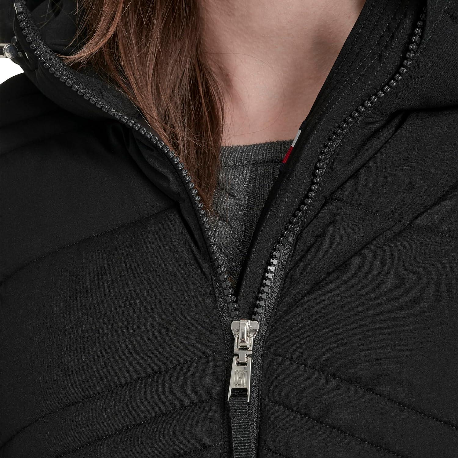 imageTommy Hilfiger Womens Essential Lightweight Packable Puffer JacketBlack