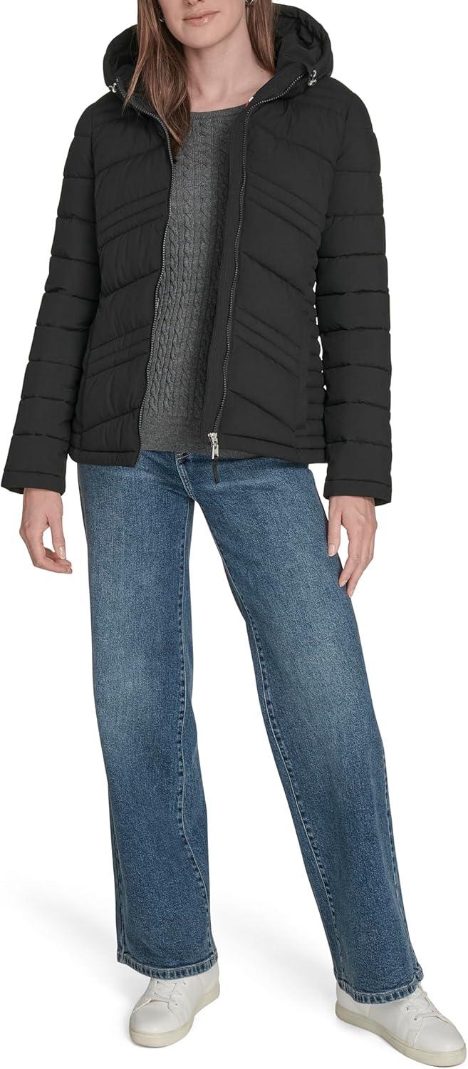 imageTommy Hilfiger Womens Essential Lightweight Packable Puffer JacketBlack