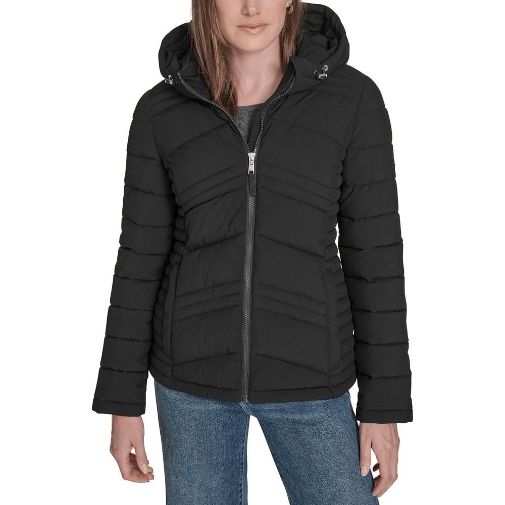 imageTommy Hilfiger Womens Essential Lightweight Packable Puffer JacketBlack