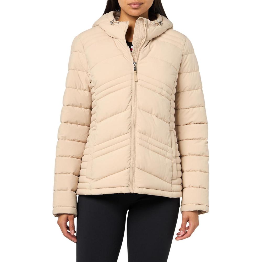 imageTommy Hilfiger Womens Essential Lightweight Packable Puffer JacketChino