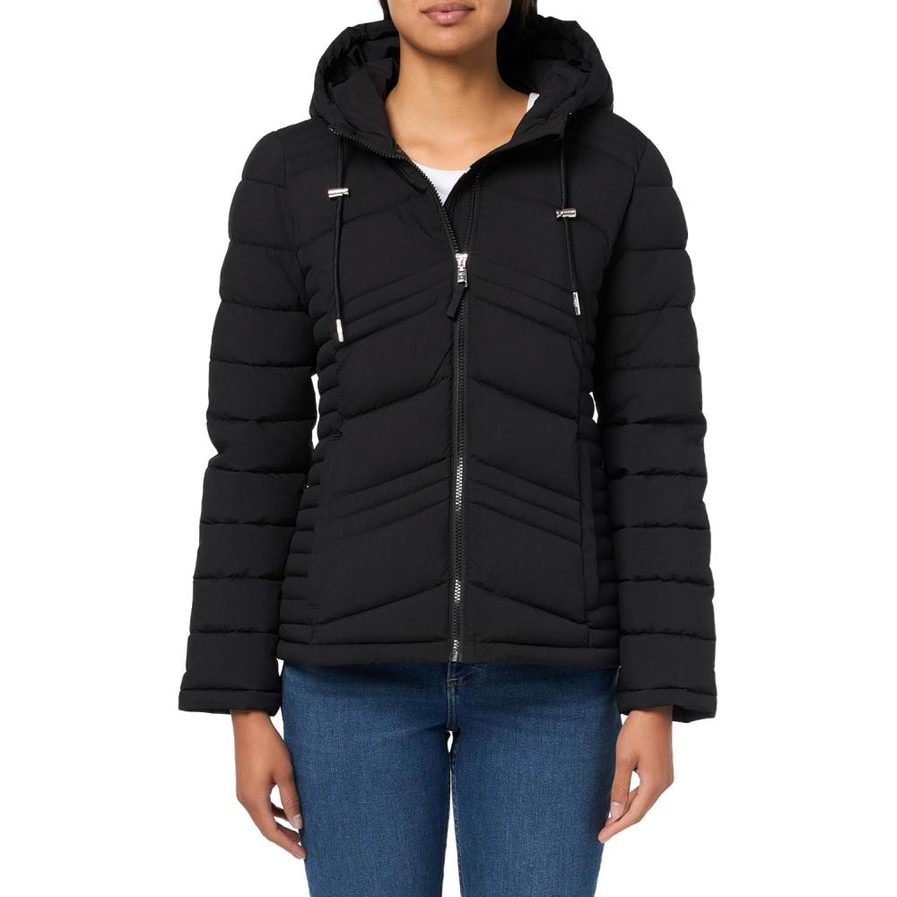 imageTommy Hilfiger Womens Essential Lightweight Packable Puffer JacketDeep Black