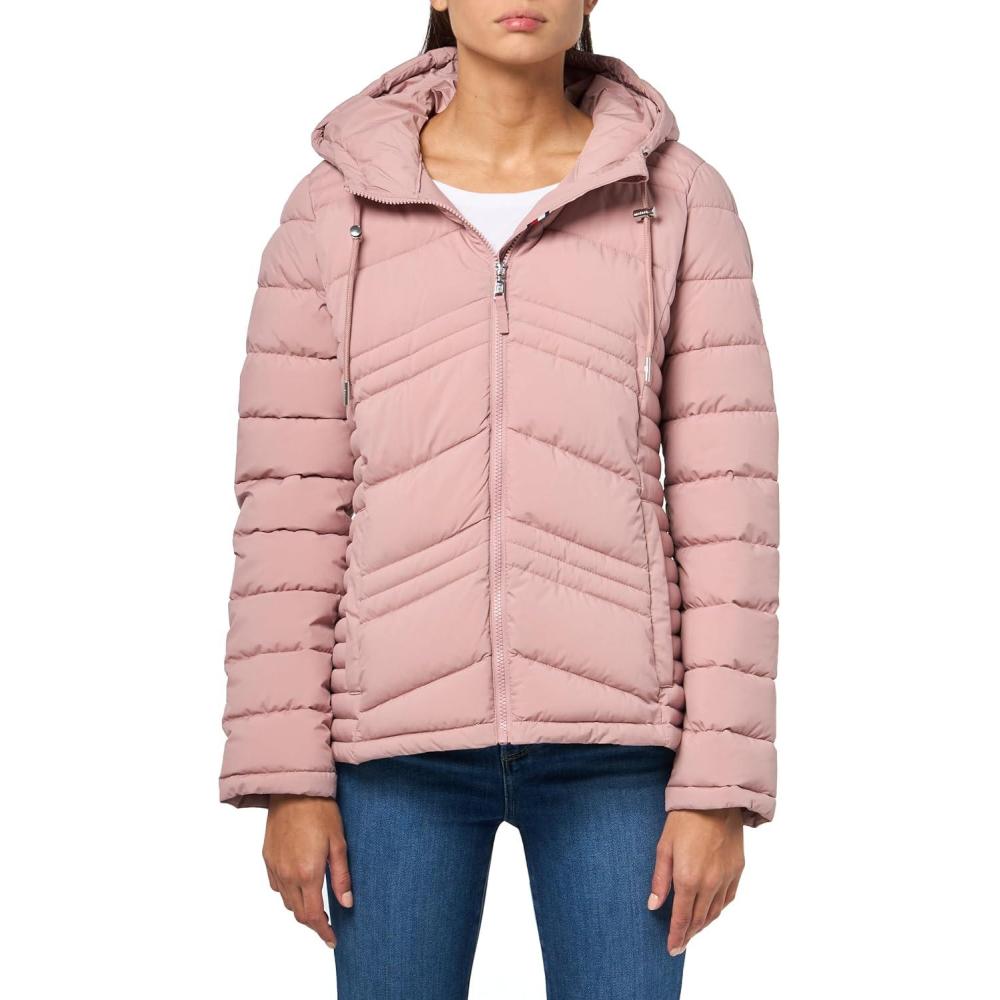 imageTommy Hilfiger Womens Essential Lightweight Packable Puffer JacketDeep Woodrose