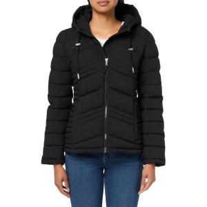 Tommy Hilfiger Womens Essential Lightweight Packable Puffer Jacket(Deep Black)