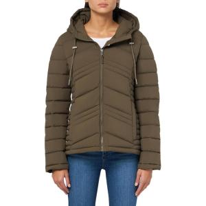 Tommy Hilfiger Womens Essential Lightweight Packable Puffer Jacket(Juniper)