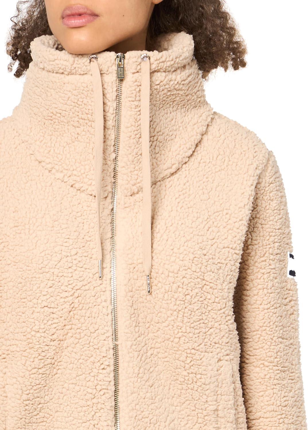 imageTommy Hilfiger womens Sherpa BomberLight Fawn