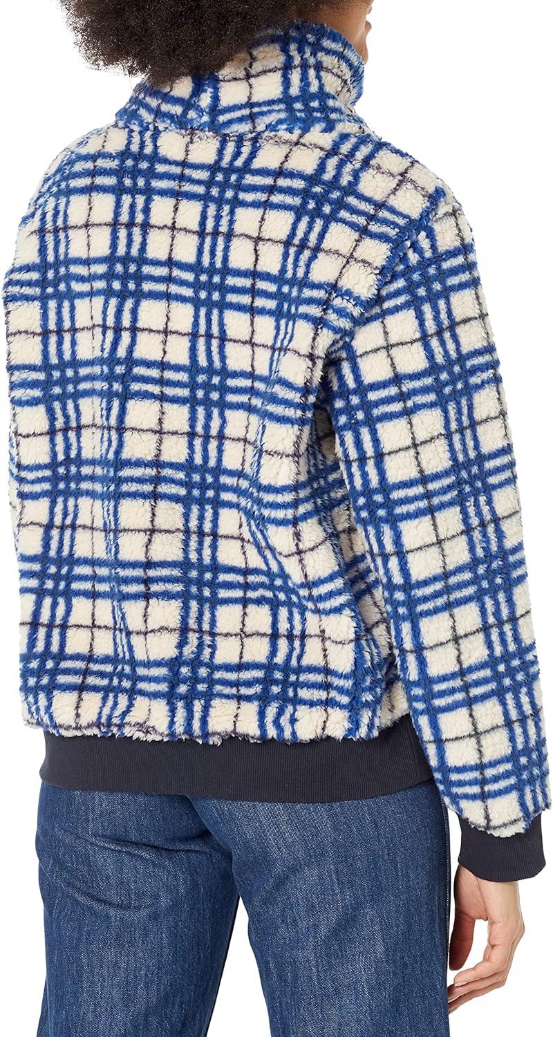imageTommy Hilfiger womens Sherpa BomberLight Heather Fawn Multi
