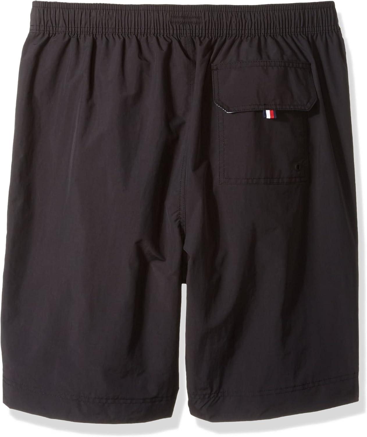 imageTommy Hilfiger Mens Big amp Tall The Tommy Swim ShortDark Sable