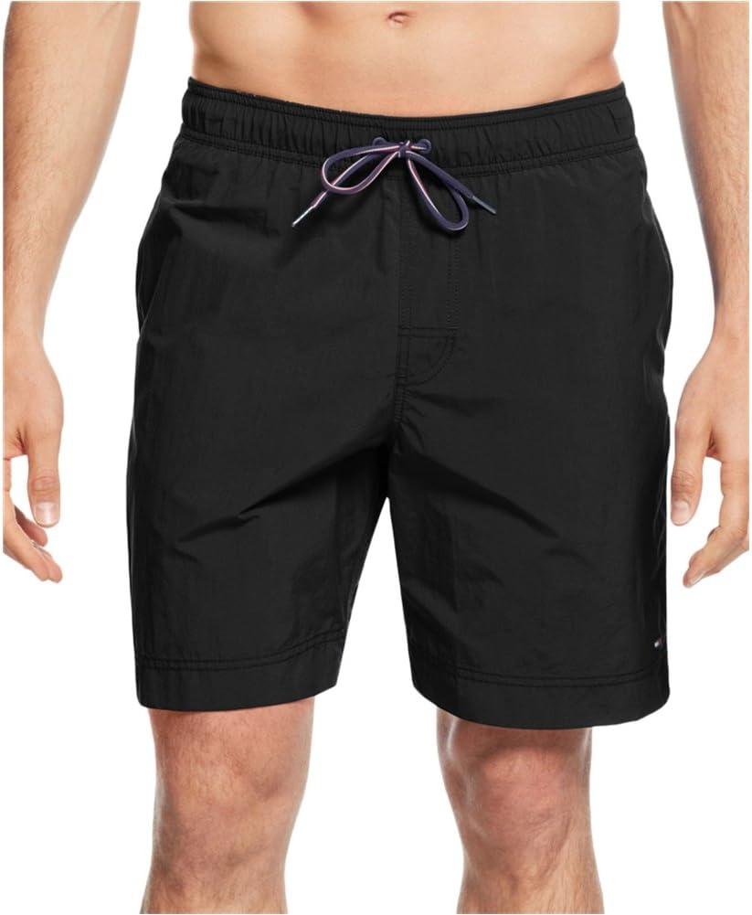 imageTommy Hilfiger Mens Big amp Tall The Tommy Swim ShortDark Sable