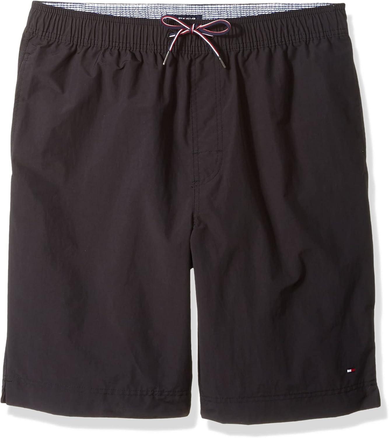 imageTommy Hilfiger Mens Big amp Tall The Tommy Swim ShortDark Sable