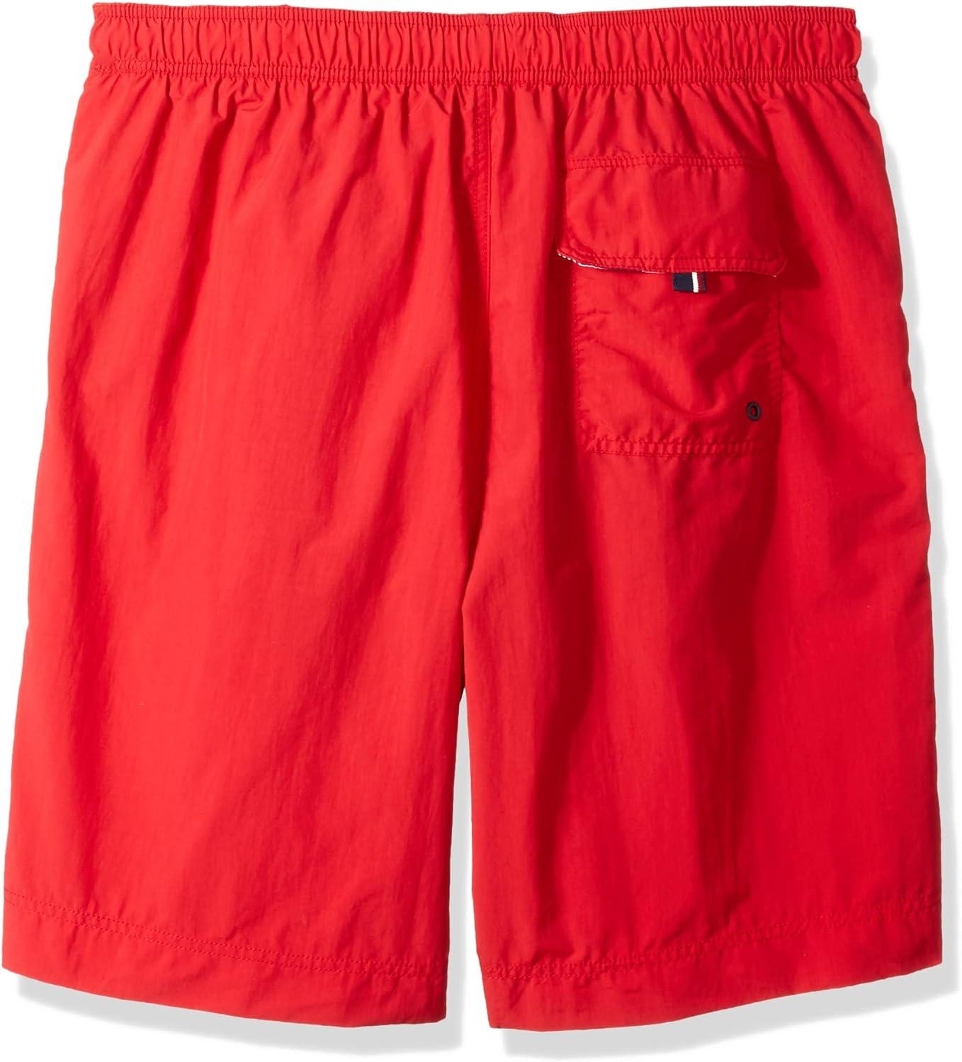 imageTommy Hilfiger Mens Big amp Tall The Tommy Swim ShortPrimary Red