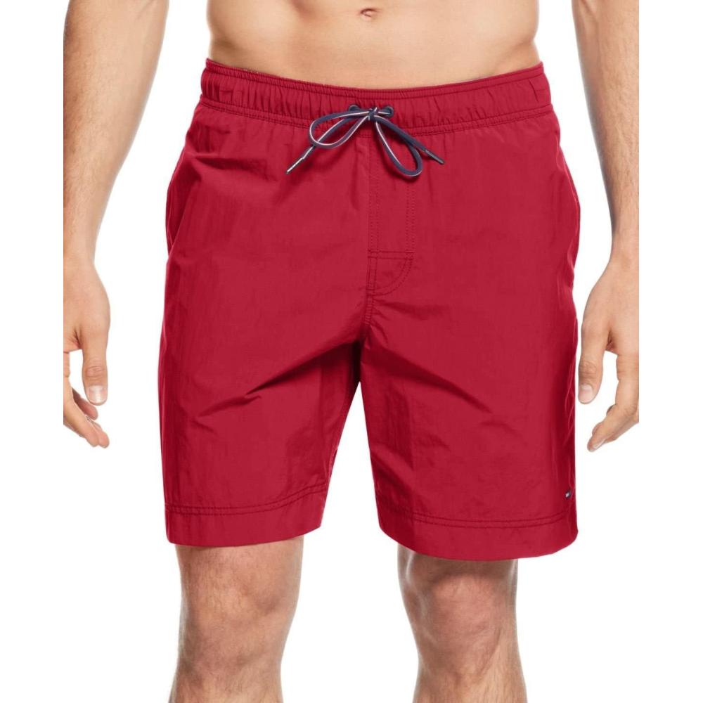 imageTommy Hilfiger Mens Big amp Tall The Tommy Swim ShortPrimary Red