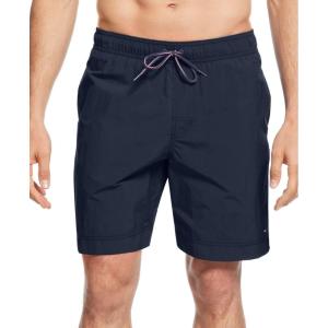 Tommy Hilfiger Men’s Big & Tall The Tommy Swim Short(Desert Sky)