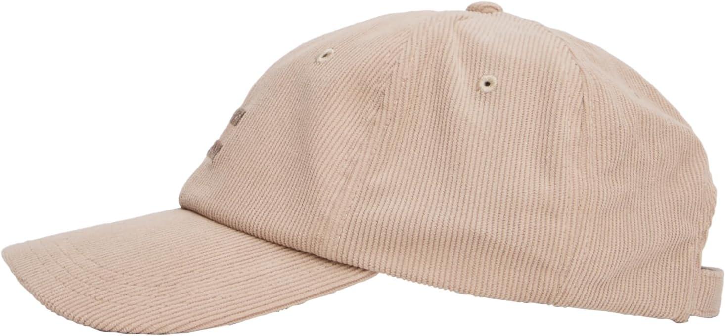 imageTommy Jeans Mens Tommy Jeans Hats for Men Corduroy Logo Adjustable Baseball CapMalted Milk