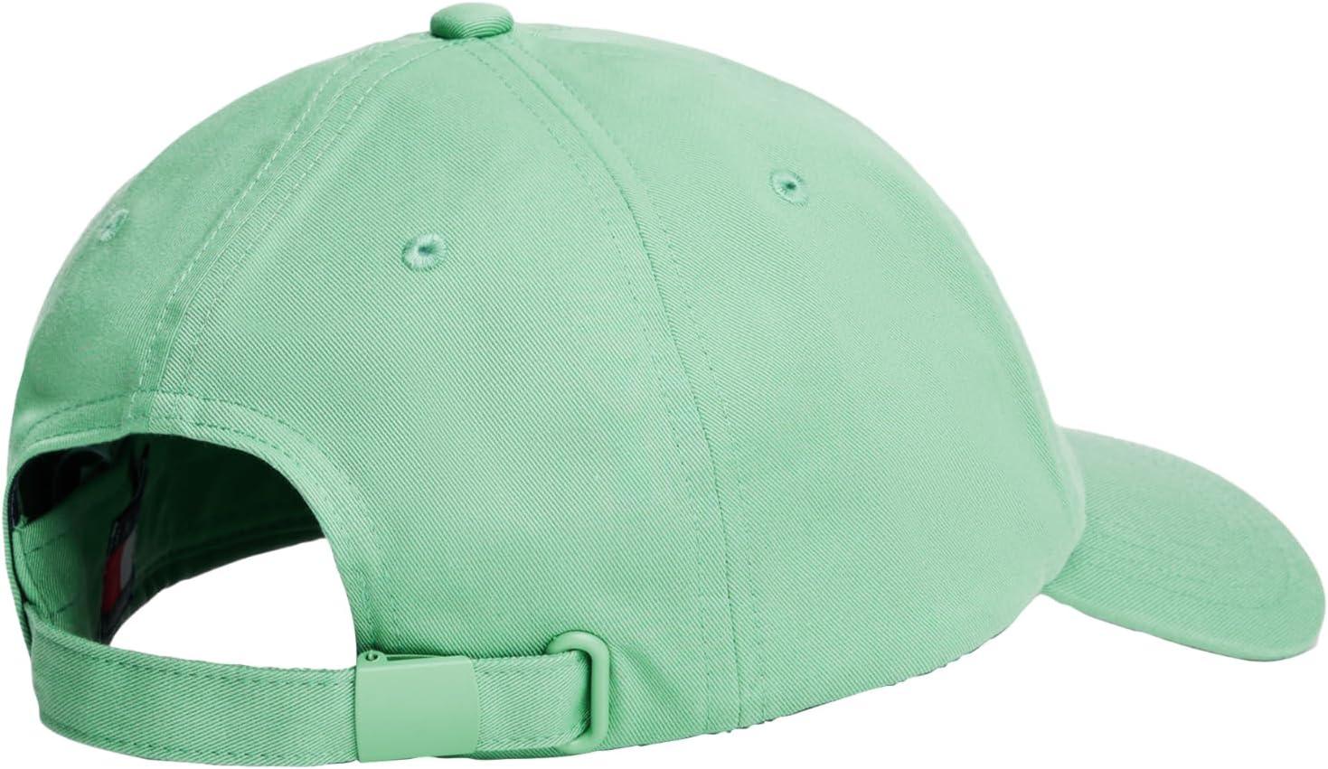 imageTommy Jeans Mens Tommy Jeans Hats for Men Cotton Logo Adjustable Baseball CapCloudy Jade