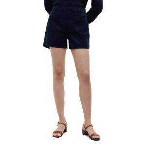 Tommy Hilfiger Womens 3.5” Chino Shorts High Waisted with Stretch and Pockets(Dark Night Navy)