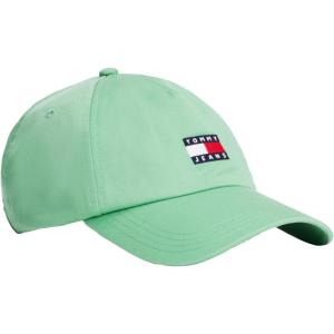 Tommy Jeans Mens Tommy Jeans Hats for Men | Cotton Logo Adjustable Baseball Cap(Cloudy Jade)
