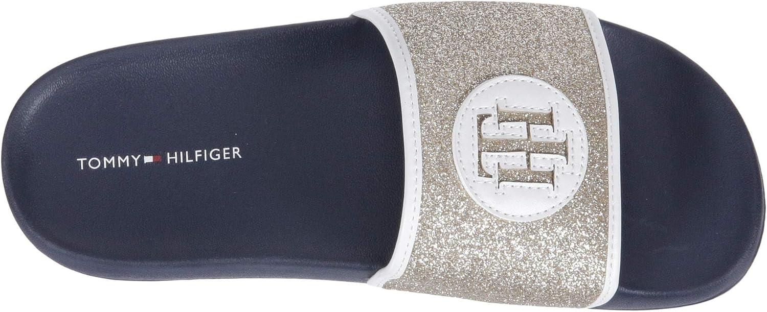 imageTommy Hilfiger Womens Danaa SlideLight GoldWhite