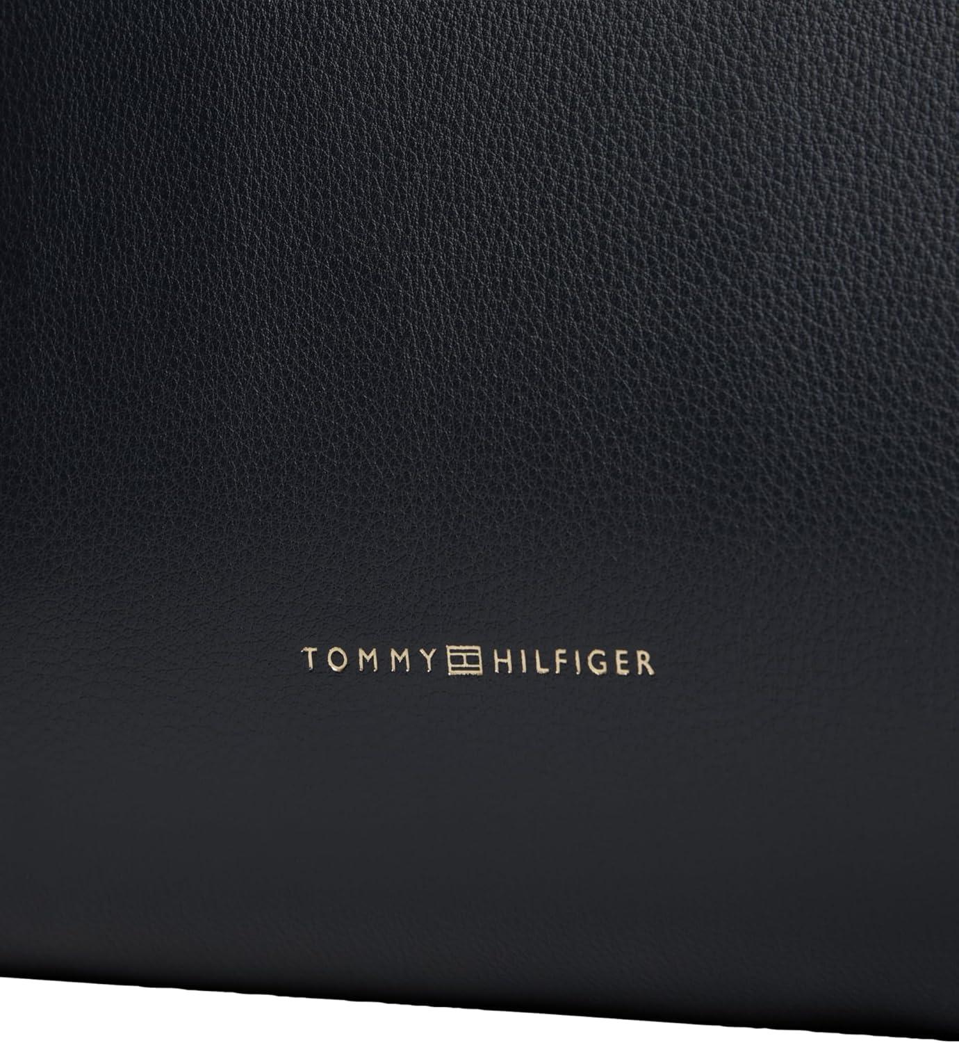 imageTommy Hilfiger Womens Logo Large Tote Bag With Adjustable StrapSpace Blue