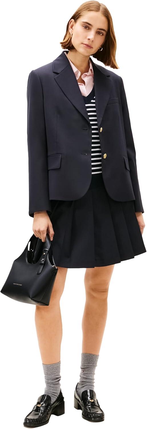 imageTommy Hilfiger womens Logo Mini Tote Bag With Removable Crossbody StrapBlack