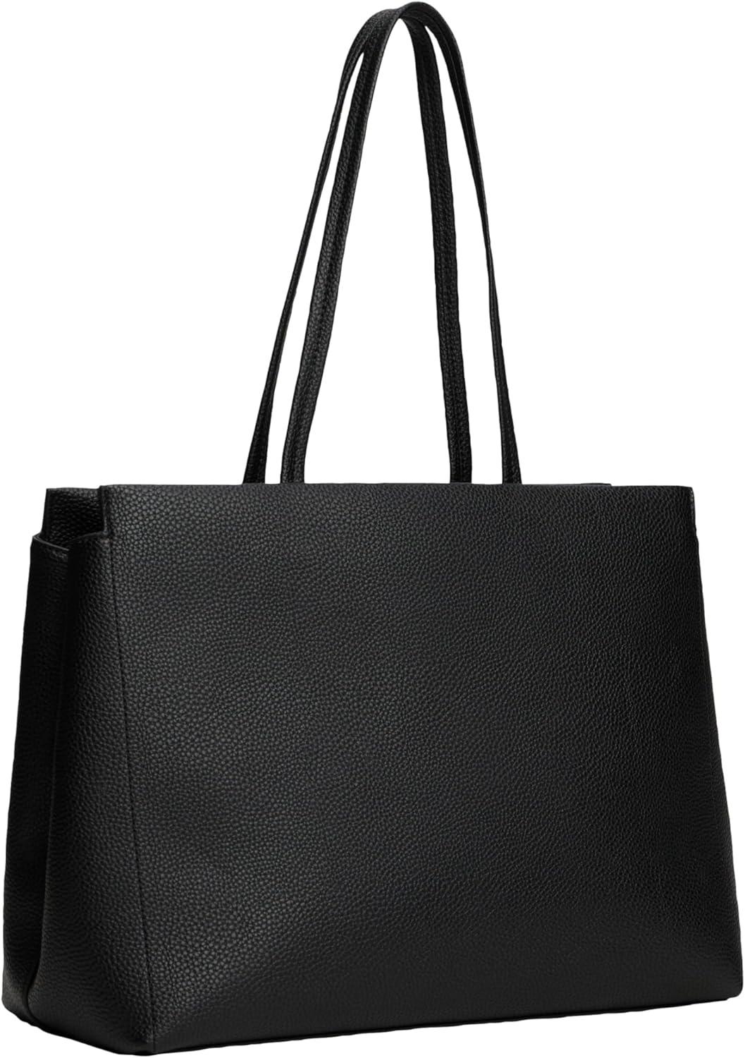 imageTommy Hilfiger womens Timeless Large Tote Bag With ZipperBlack