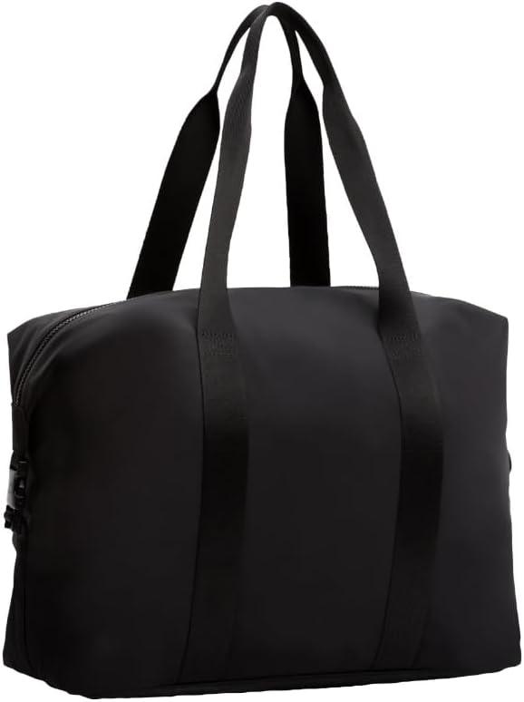 imageTommy Jeans mens Urban Duffle Bag for Travel and Gym With Shoulder StrapsBlack