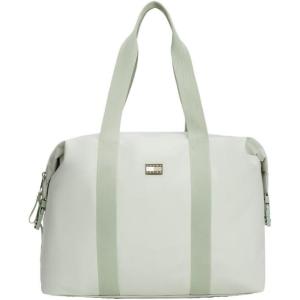Tommy Jeans mens Urban Duffle Bag for Travel and Gym With Shoulder Straps(Misty Sage)