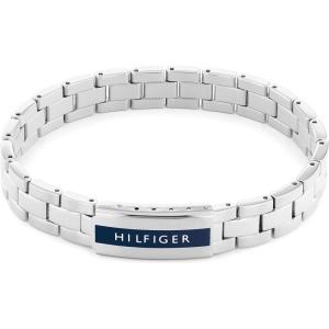 Tommy Hilfiger Men’s Jewelry 2790485 Stainless Steel Bracelet, Color: Silver