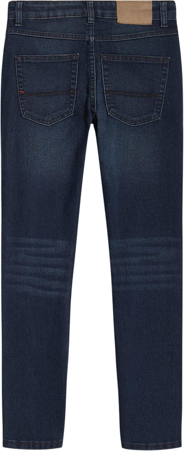 imageTommy Hilfiger Boys 5Pocket Stretch Skinny Fit Denim Jean Zipper Fly amp Button ClosureClassic Patina