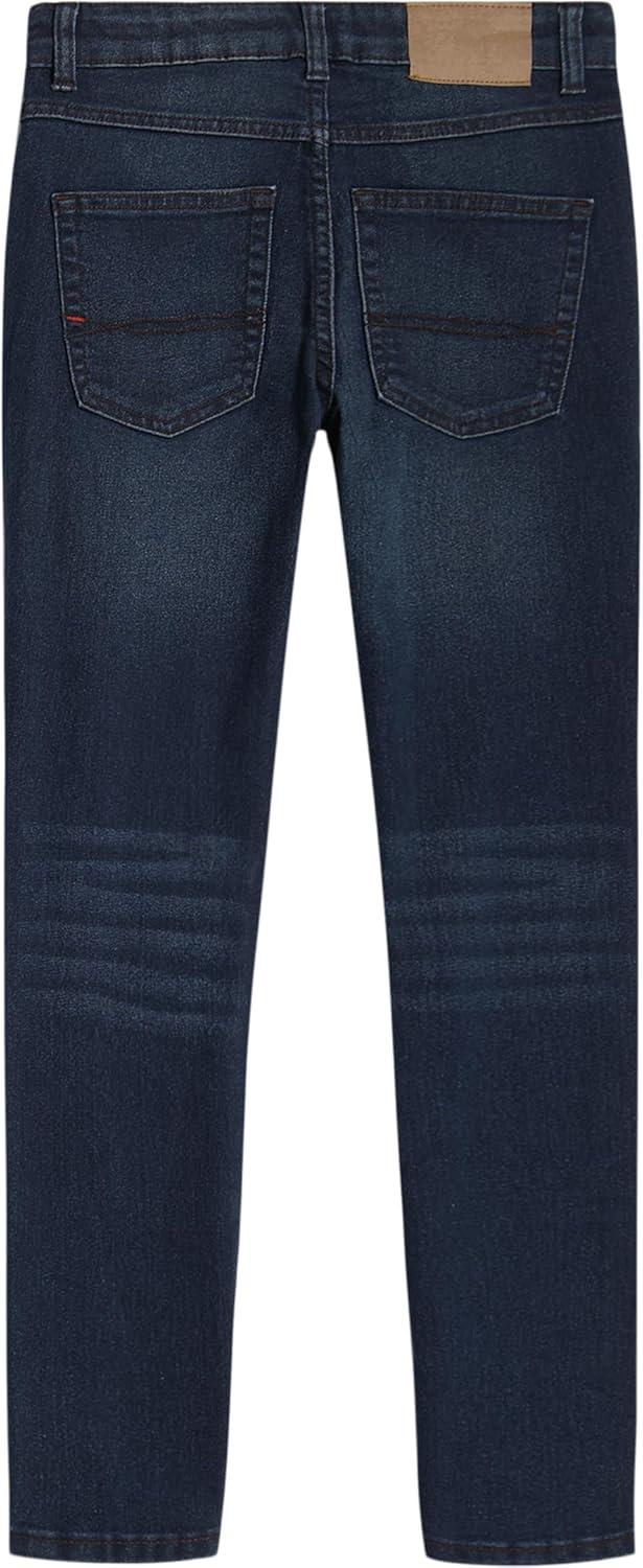 imageTommy Hilfiger Boys 5Pocket Stretch Skinny Fit Denim Jean Zipper Fly amp Button ClosurePatina