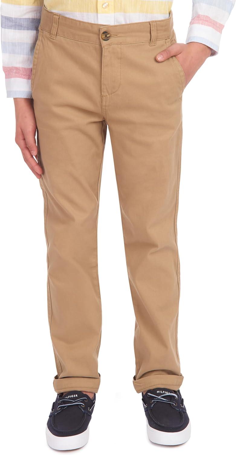 imageTommy Hilfiger Kids Boys Academy Pants Big Kids Golden Khaki 16 Big Kids