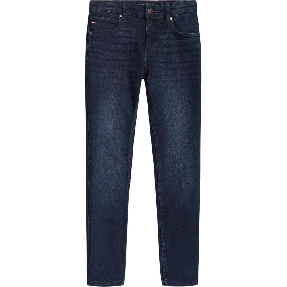 imageTommy Hilfiger Boys Legacy 5Pocket Stretch Skinny Fit Denim JeanClassic Sterling