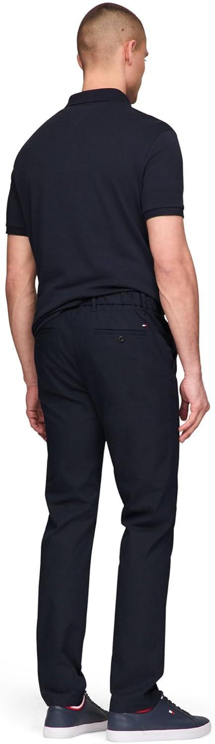 imageTommy Hilfiger Mens Casual Moisture Wicking Wrinkle Resistant Stretch Performance Pants in Straight FitDesert Sky 2