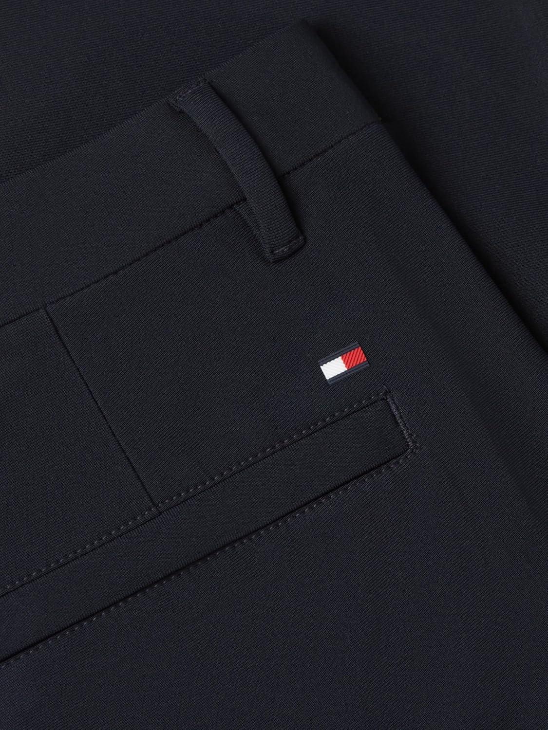 imageTommy Hilfiger Mens Casual Moisture Wicking Wrinkle Resistant Stretch Performance Pants in Straight FitDesert Sky