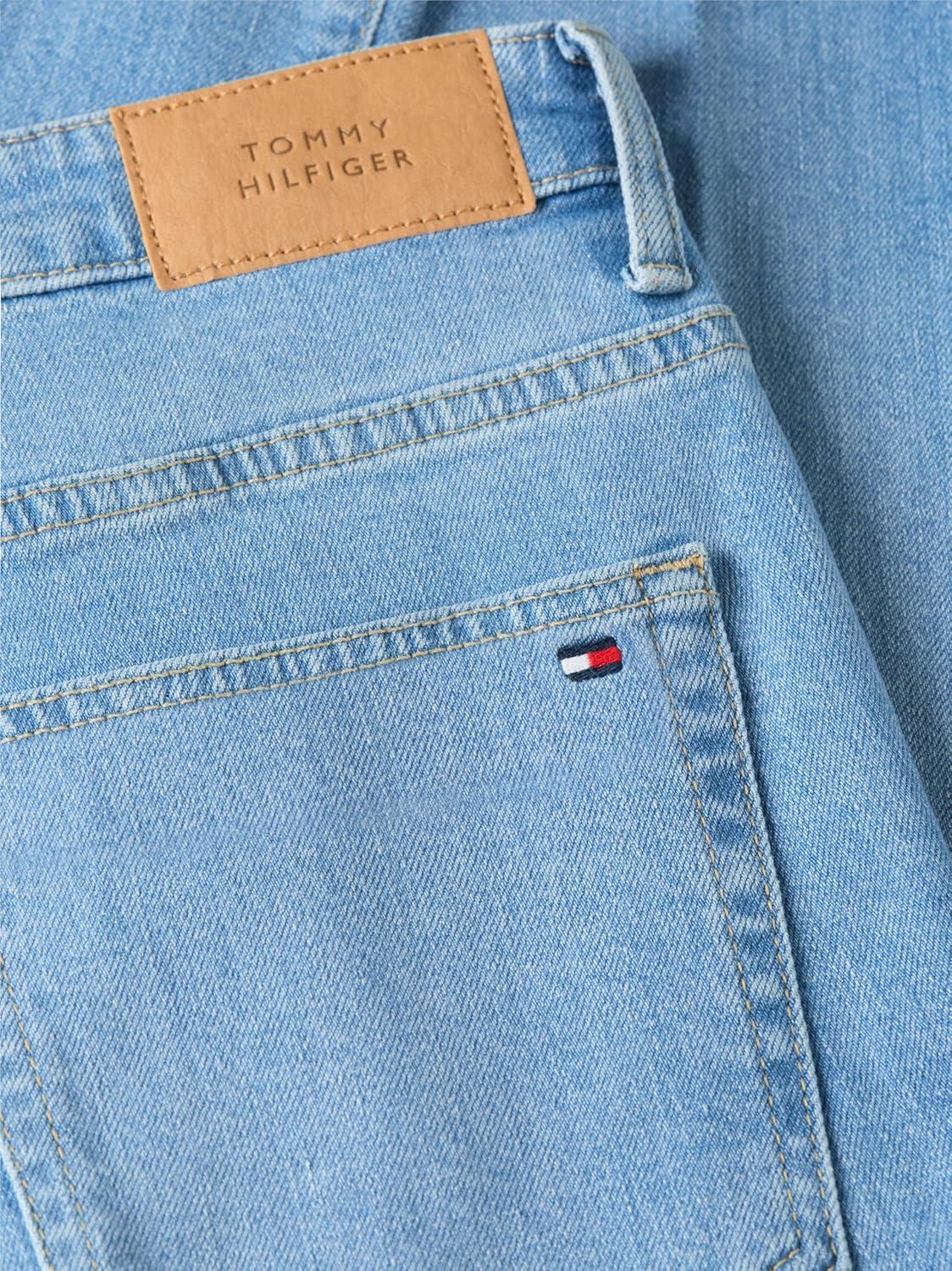 imageTommy Hilfiger Womens Mid Rise Bootcut Jeans with StretchLight Blue