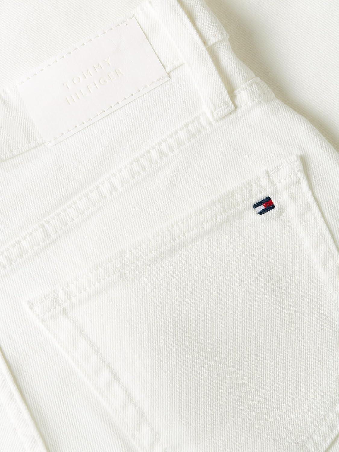 imageTommy Hilfiger Womens Mid Rise Bootcut Jeans with StretchOptic White