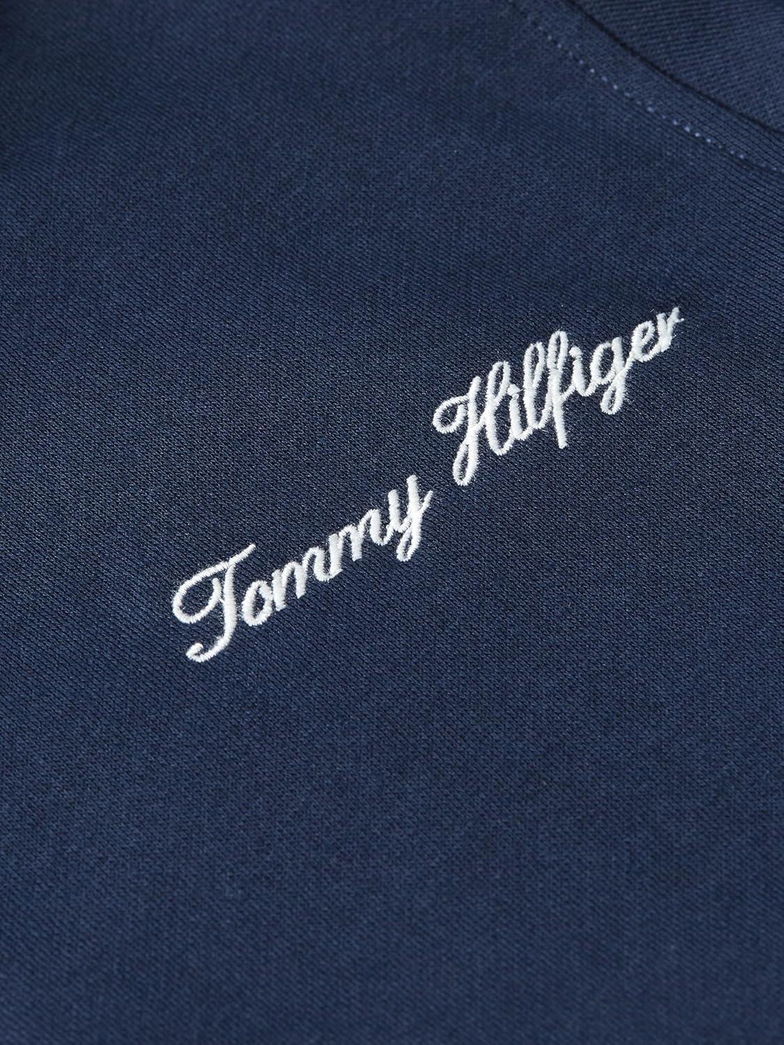 imageTommy Hilfiger womens Cropped Full Zip Up Hoodie SweatshirtDark Night Navy
