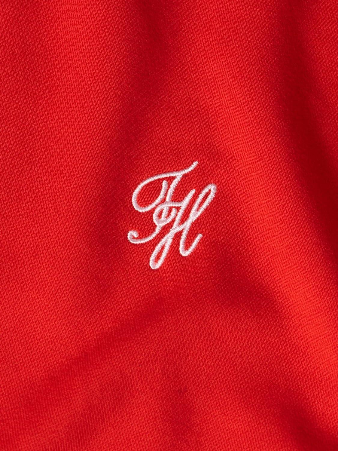 imageTommy Hilfiger womens Medium Weight Crew Neck Sweatshirt Pullover With Monogram LogoFireworks
