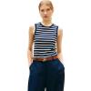 Breton Stripe Dark Night Navy/Ecru