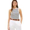 Breton Stripe Ecru/Dark Night Navy