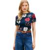 Solid Poppy Dark Night Navy
